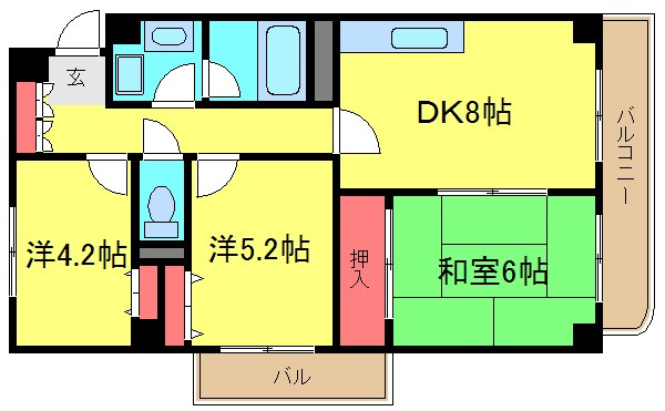 レピドール福田 間取り