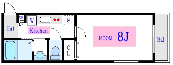 クレール根岸 間取り