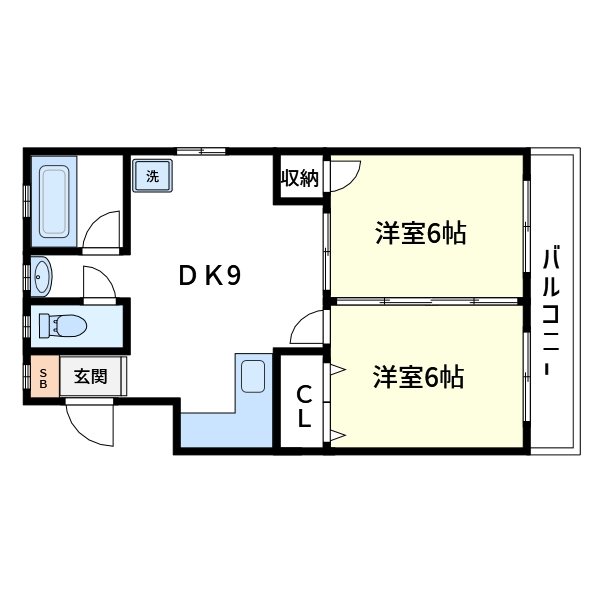 神谷マンション 間取り