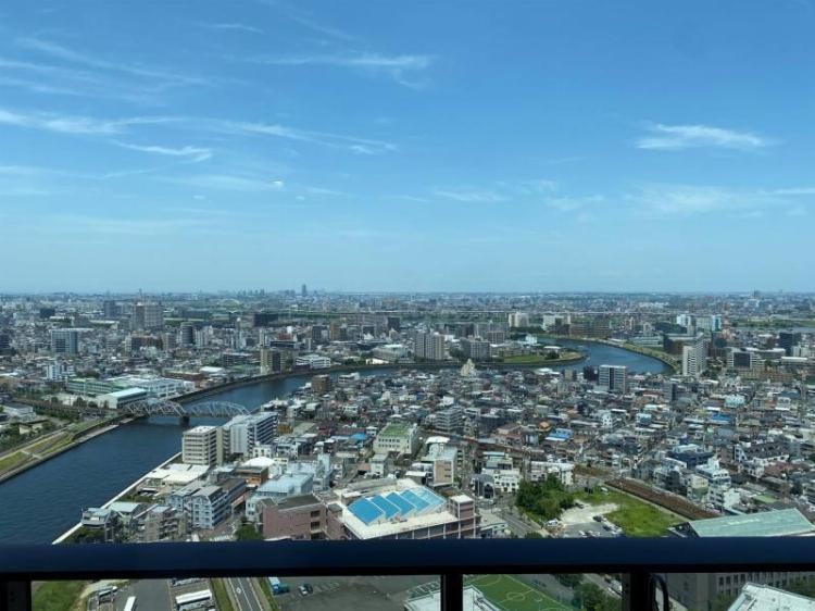 シティタワー千住大橋 ベランダ
