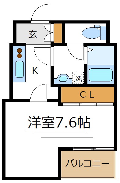 D-room綾瀬 間取り