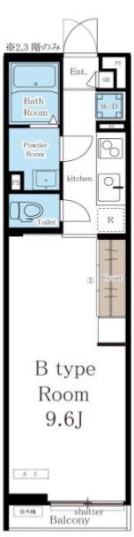 リブリ・グランディール西新井Ⅱ    間取り図