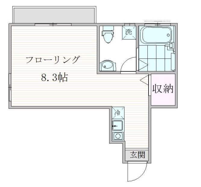 セボセボ町屋Ｂ棟 間取り