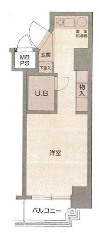 メインステージ王子駅前  間取り
