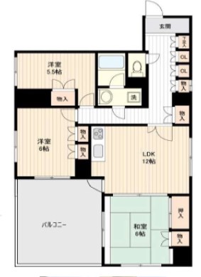 ツインパレス 間取り