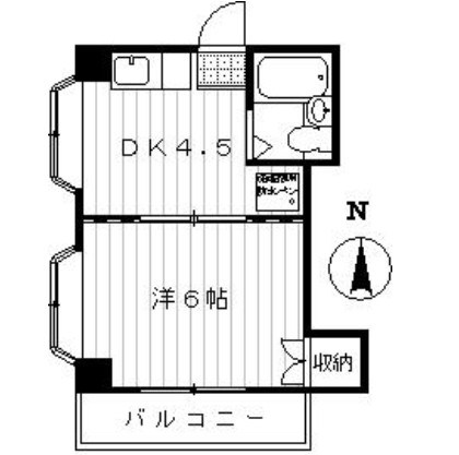 コーポソレイユ  間取り