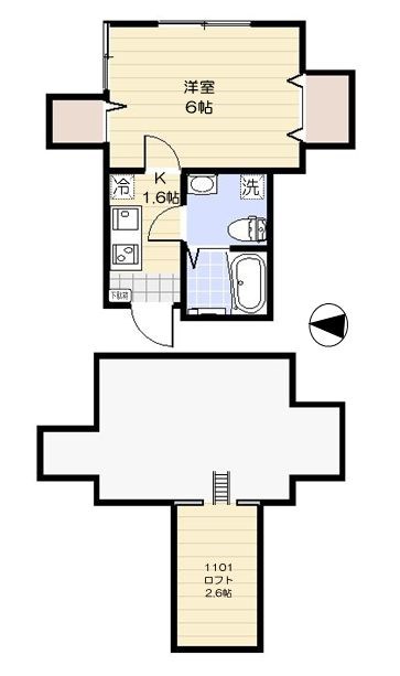 ファーストベイ一之江 間取り