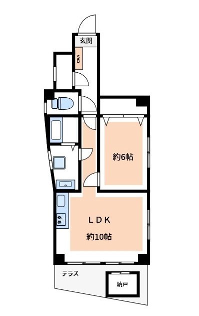 フレールかもん 間取り