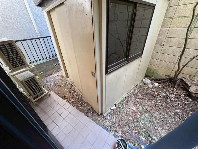 フレールかもん ベランダ