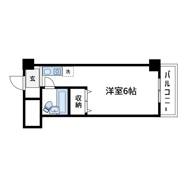 パークサイド関  間取り