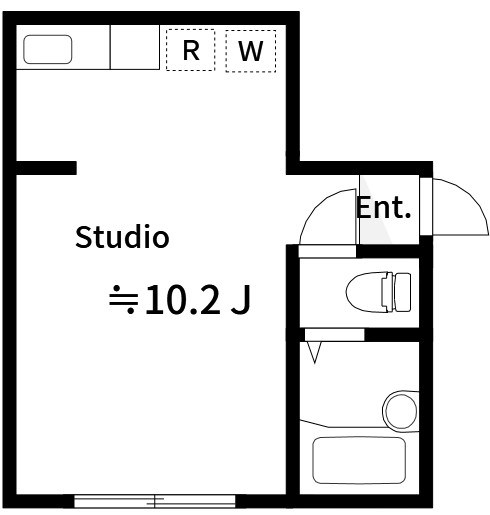 プレミア錦糸町 間取り図