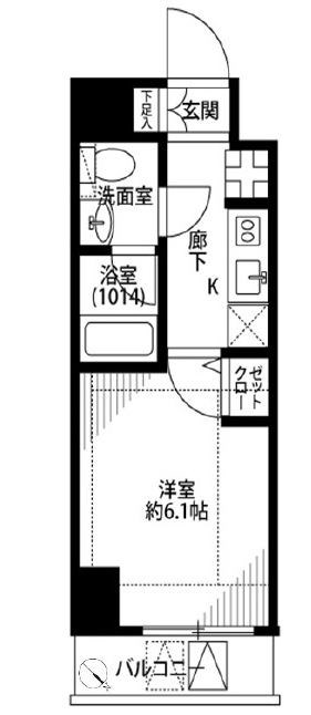 プレール・ドゥーク豊洲   間取り