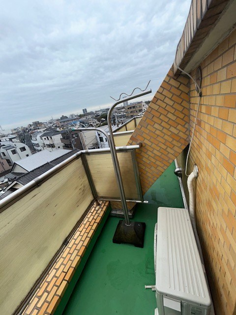 柴又STマンション ベランダ