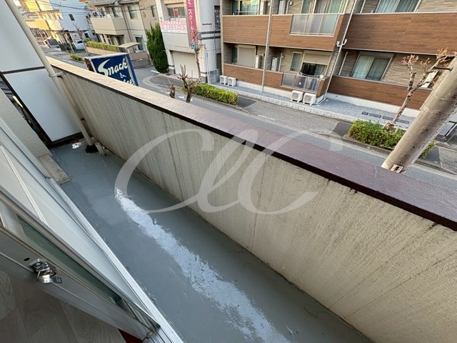 第二コーポ保木間 ベランダ