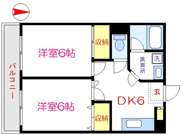 レジデンス宮田 間取り