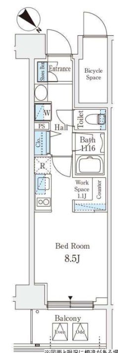 リテラス西日暮里 間取り