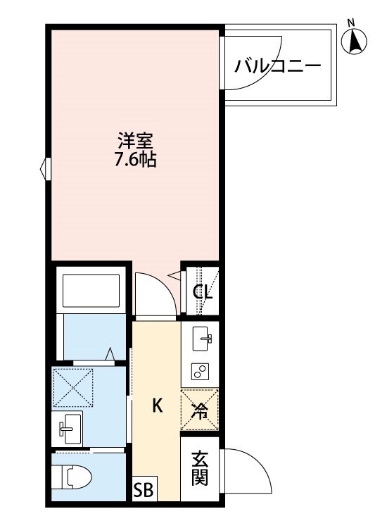 CRASTINE西尾久 間取り