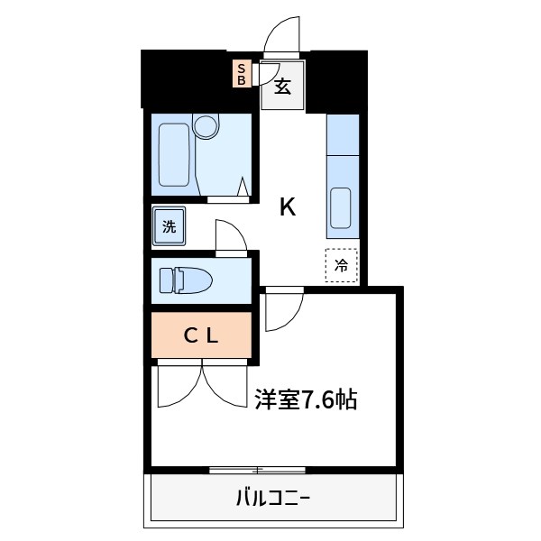 アルカサル浦安 312号室 間取り