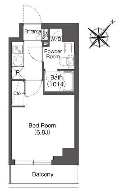 BPRレジデンス南行徳 間取り図