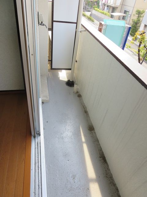 第二コーポ保木間 ベランダ