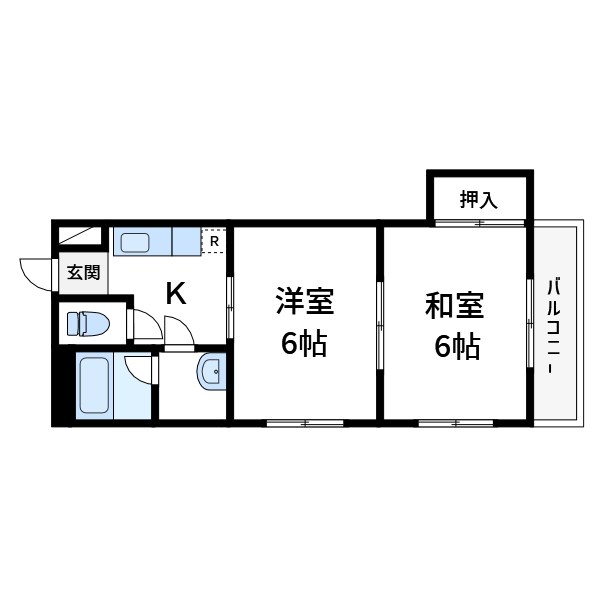 メゾン・ド・フルール 間取り