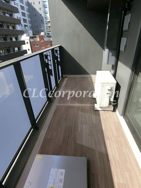 プライマル中央MINATO ベランダ