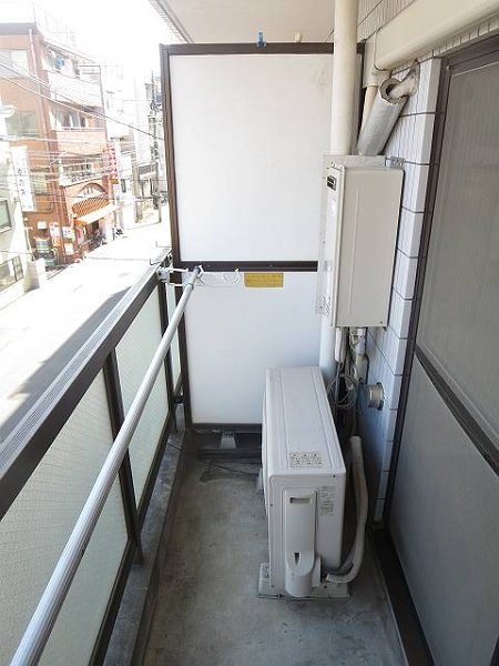 梶野園ビル ベランダ