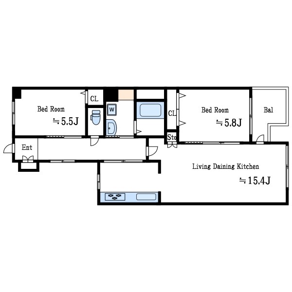 グリーンパーク新小岩 間取り