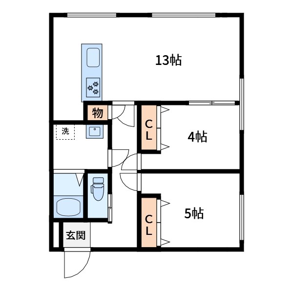 サニーコーポラス 間取り