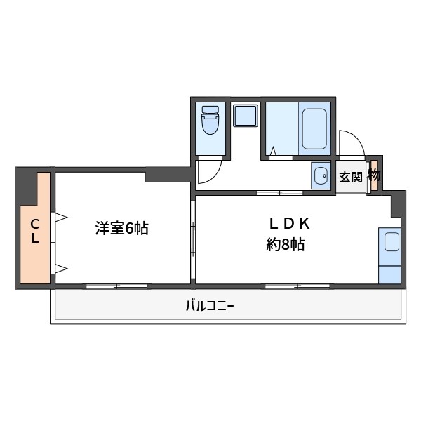 コスモプラザHINO  間取り図
