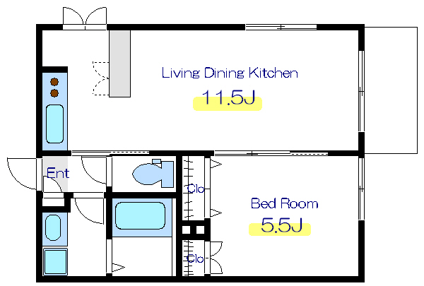 (AF)ＣＡＳＡ　ＳＯＬＥＡＤＯ 間取り