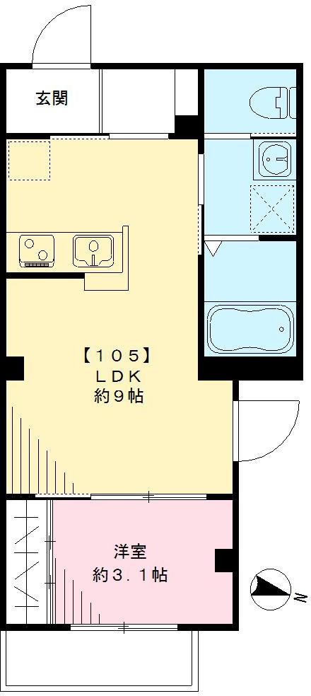 ビバーチェ 間取り図