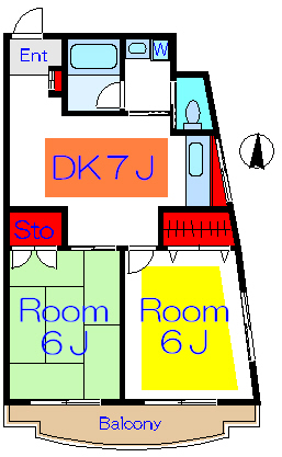 セキプレジデントパレス 間取り図