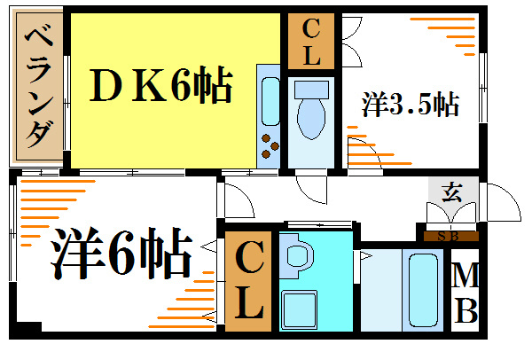 ヴィーナステージ 間取り図
