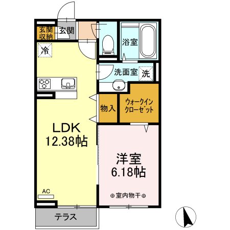 LUCIA（ルチア） 間取り