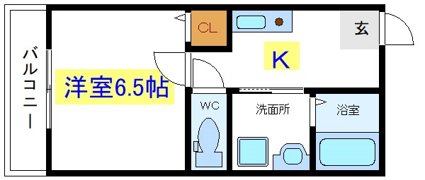 センターパーク平井Ⅳ  間取り