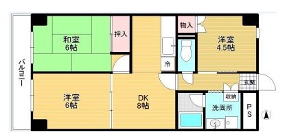 プレステージ市川    間取り