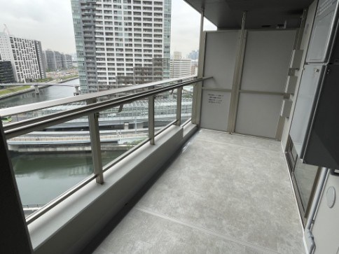 パークタワー勝どきサウス ベランダ