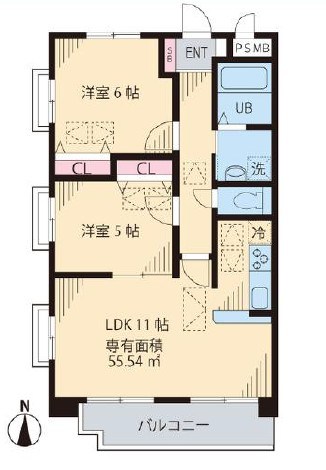 ルネ　シェスタ  間取り図