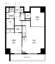 アーバンパーク扇大橋 間取り