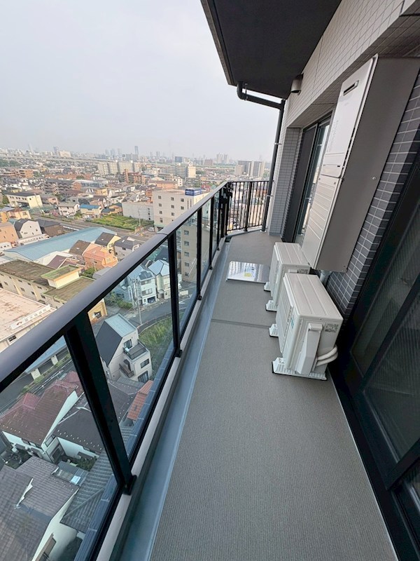 アーバンパーク扇大橋 ベランダ