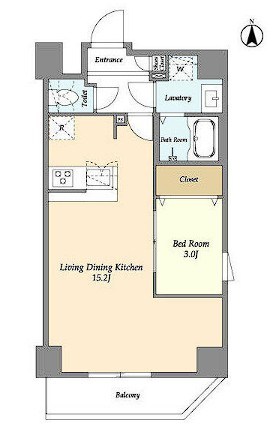 アルファコート谷在家 間取り図