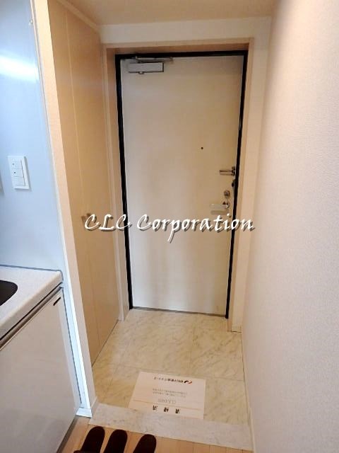 プライムアーバン月島 玄関