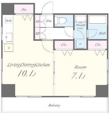 WAVE千束 間取り