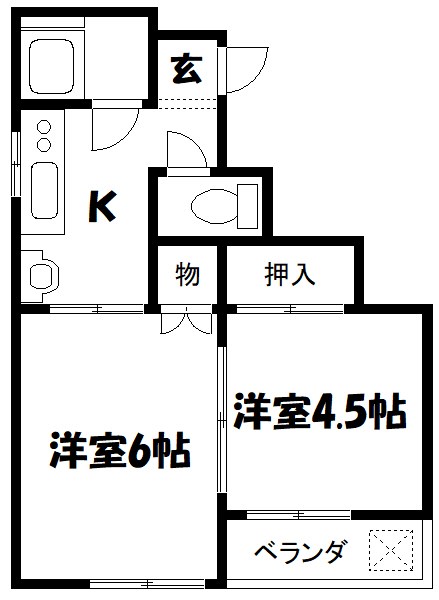 齊藤マンション  間取り