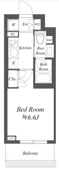 ストーリア市川行徳 間取り図