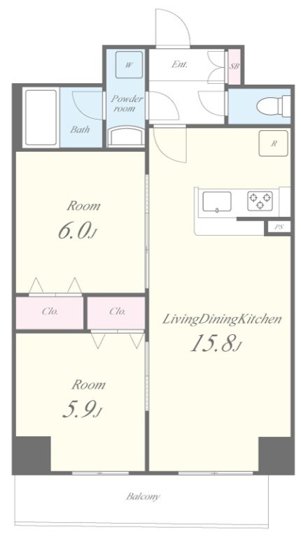 Une Lumière 間取り