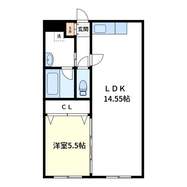 レルム城北 間取り