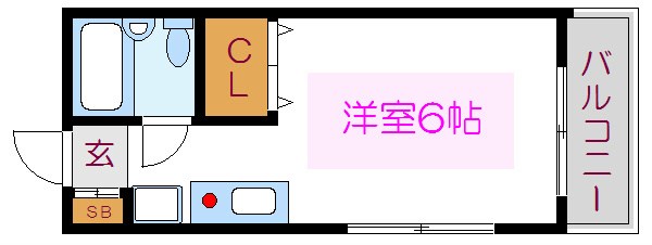 サーフサイド６ 間取り