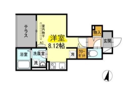 アンジュール西小岩 間取り